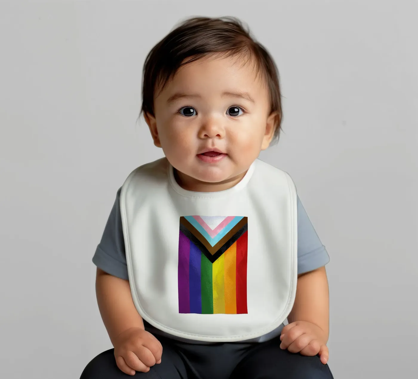 Pride Flag Babylätzchen von nabakumov