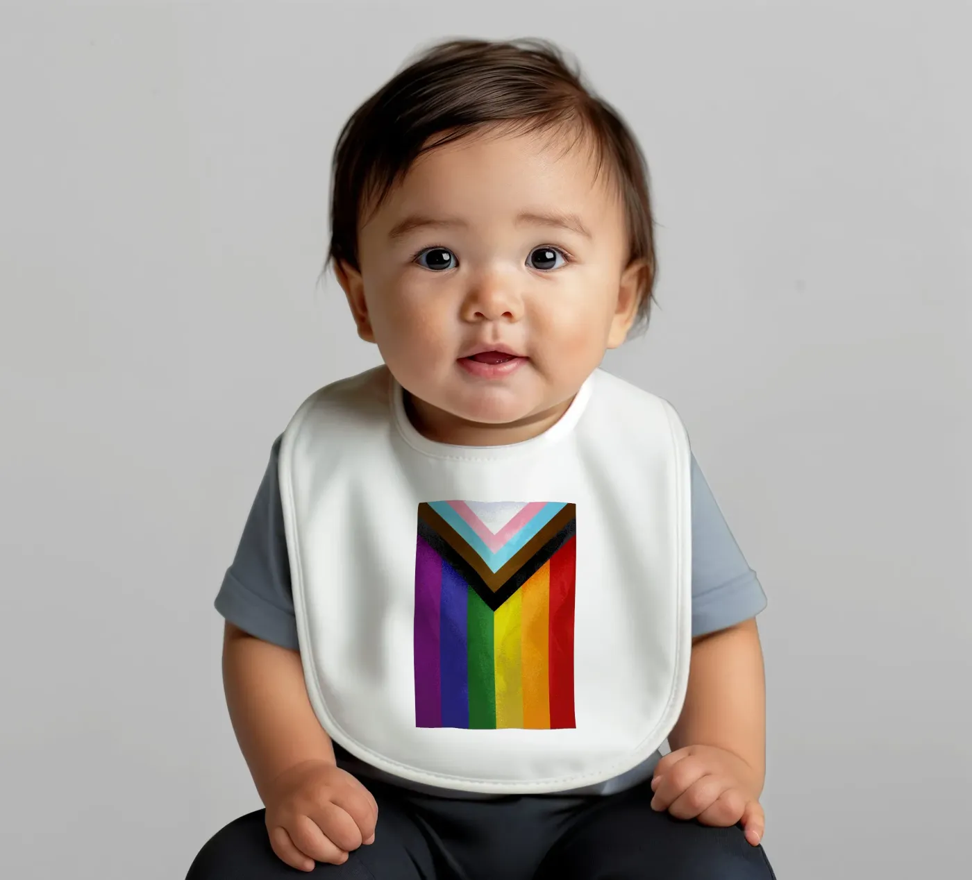 Pride Flag Babylätzchen von nabakumov