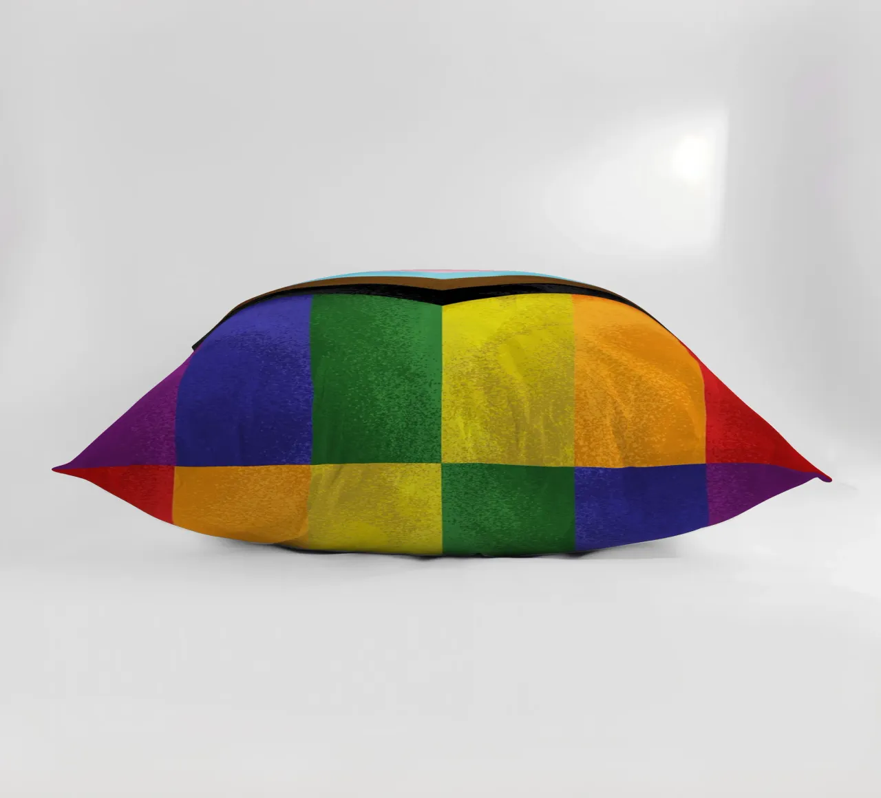 Pride Flag decorative cushion by nabakumov