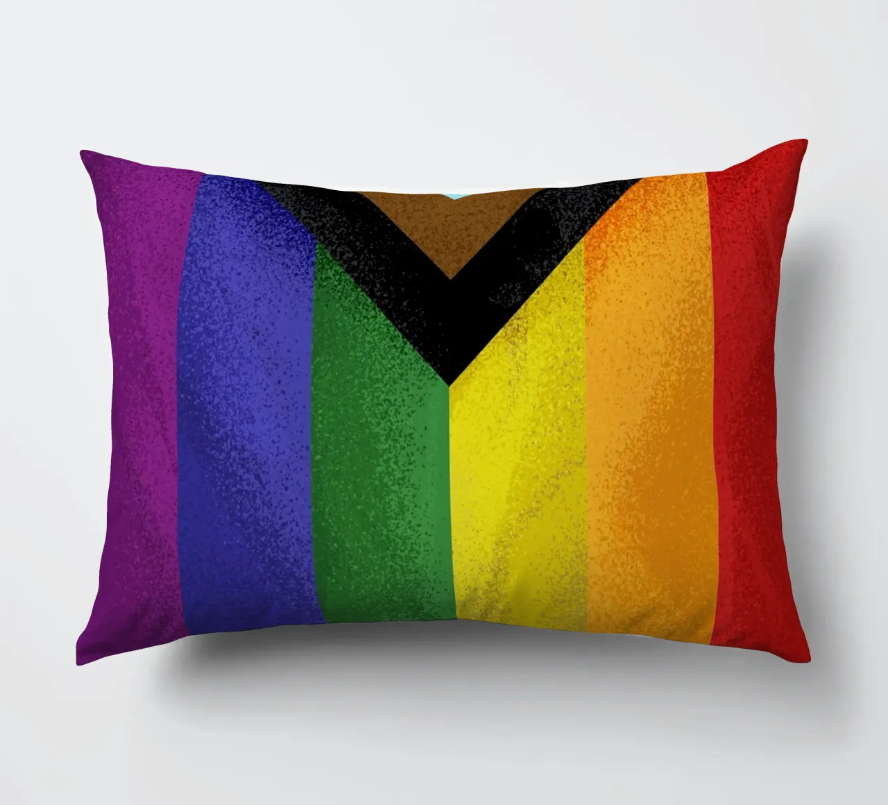Pride Flag decorative cushion by nabakumov