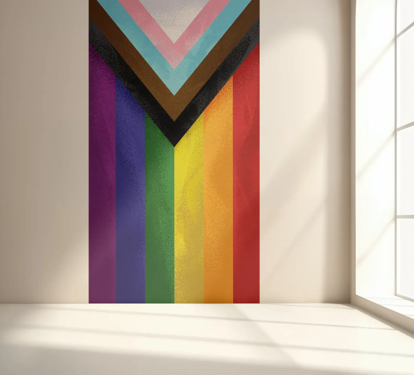 Pride Flag fotobehang van nabakumov