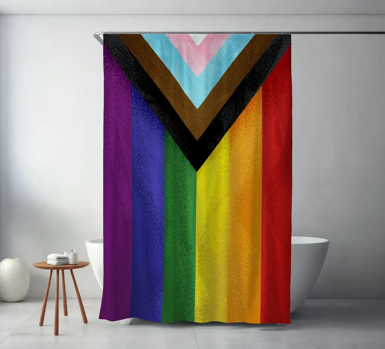 Pride Flag douchegordijn van nabakumov
