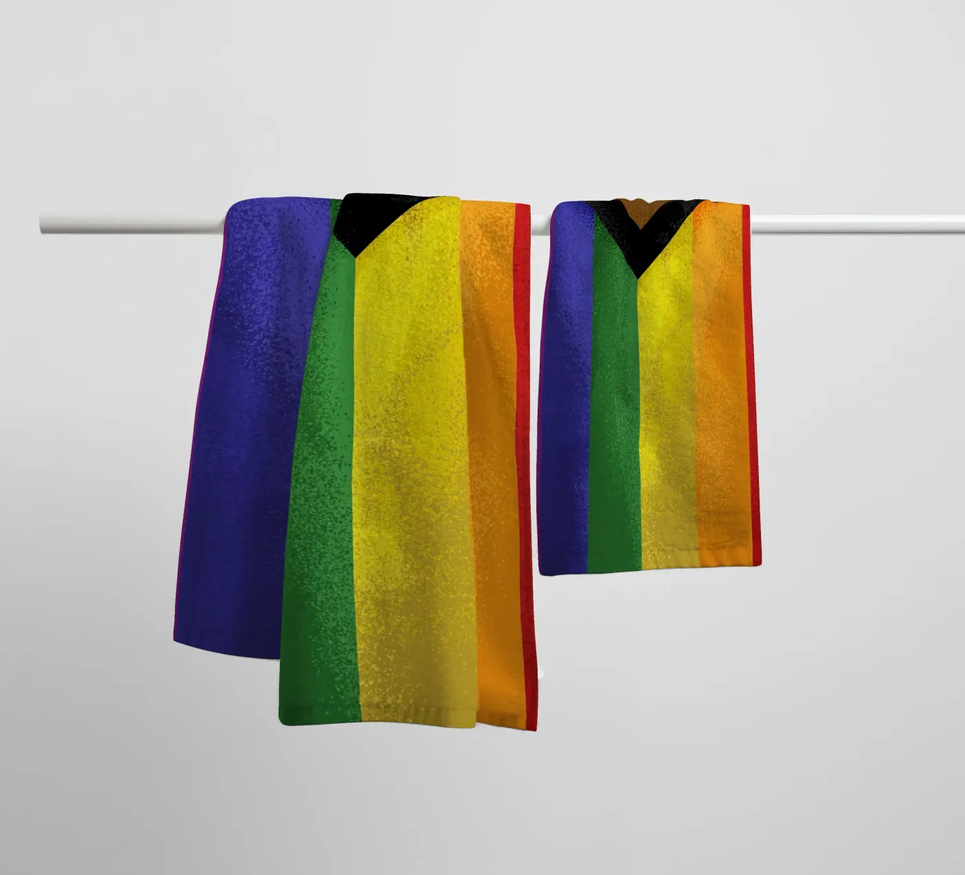 Pride Flag badhanddoek van nabakumov
