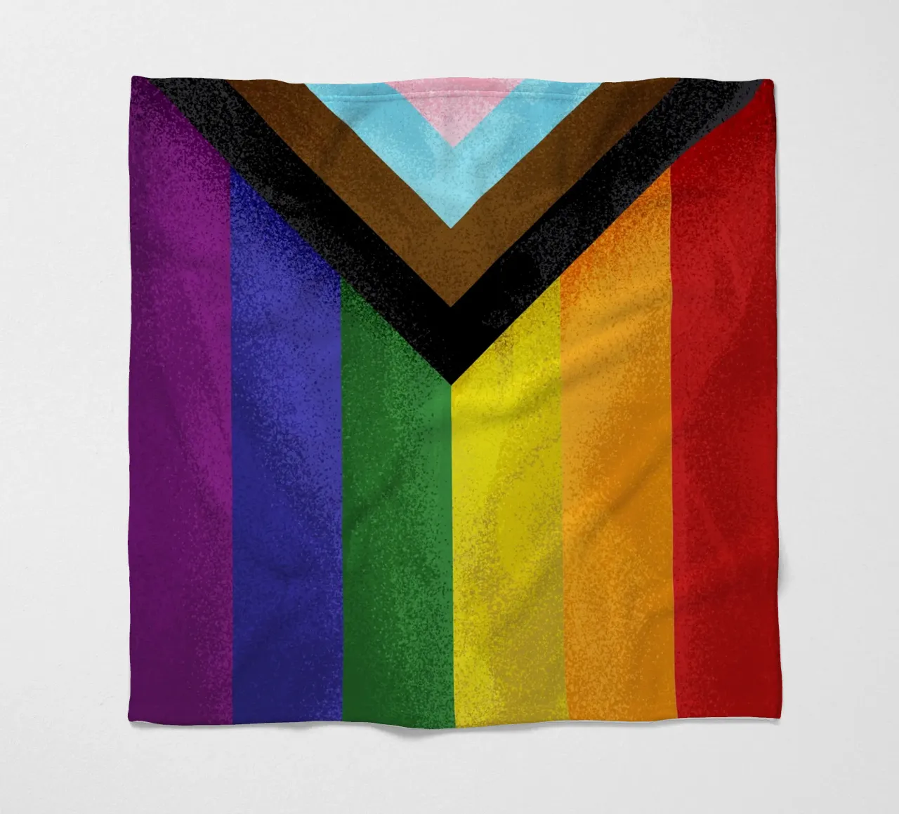 Pride Flag Fleecedecke von nabakumov