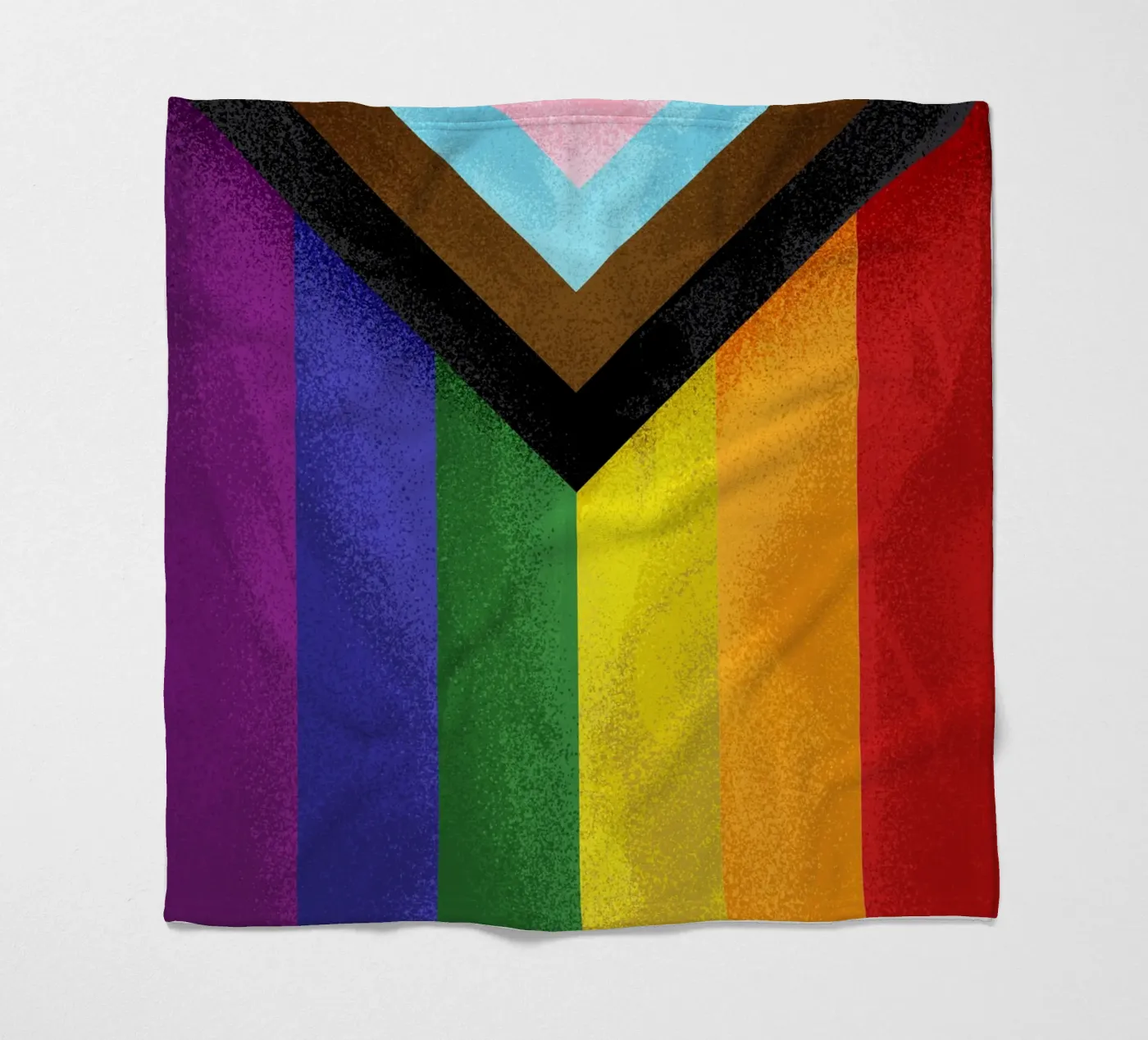 Pride Flag Fleecedecke von nabakumov