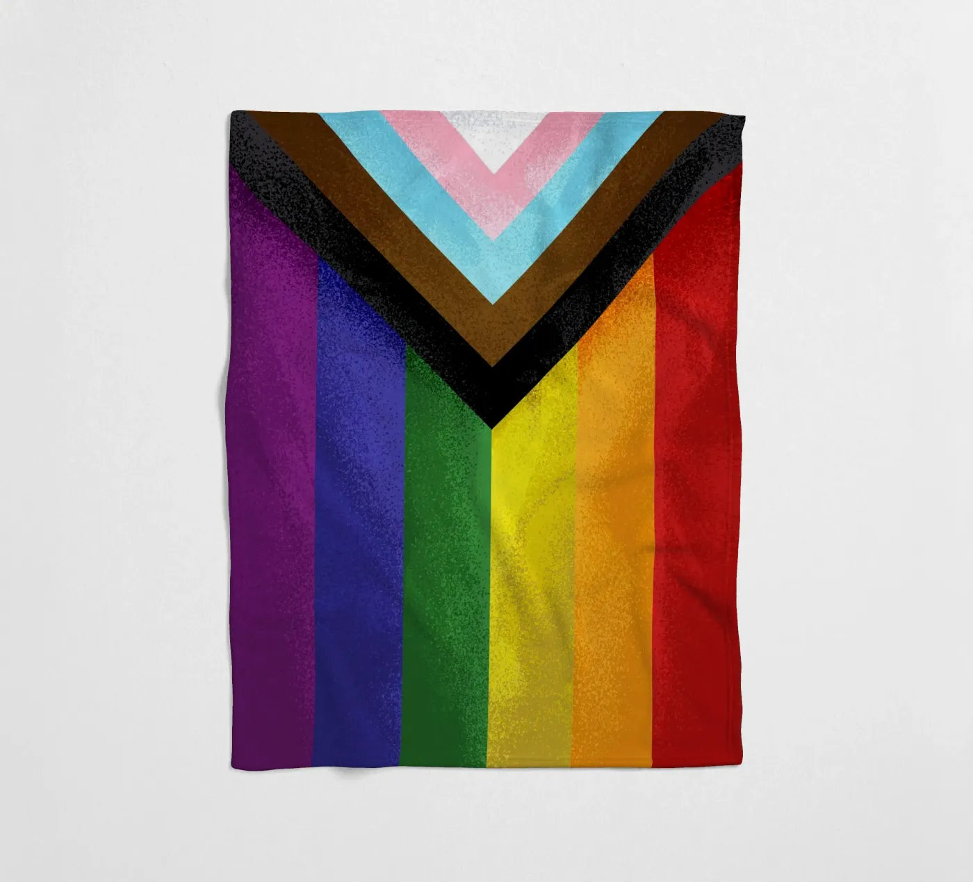Pride Flag Fleecedecke von nabakumov