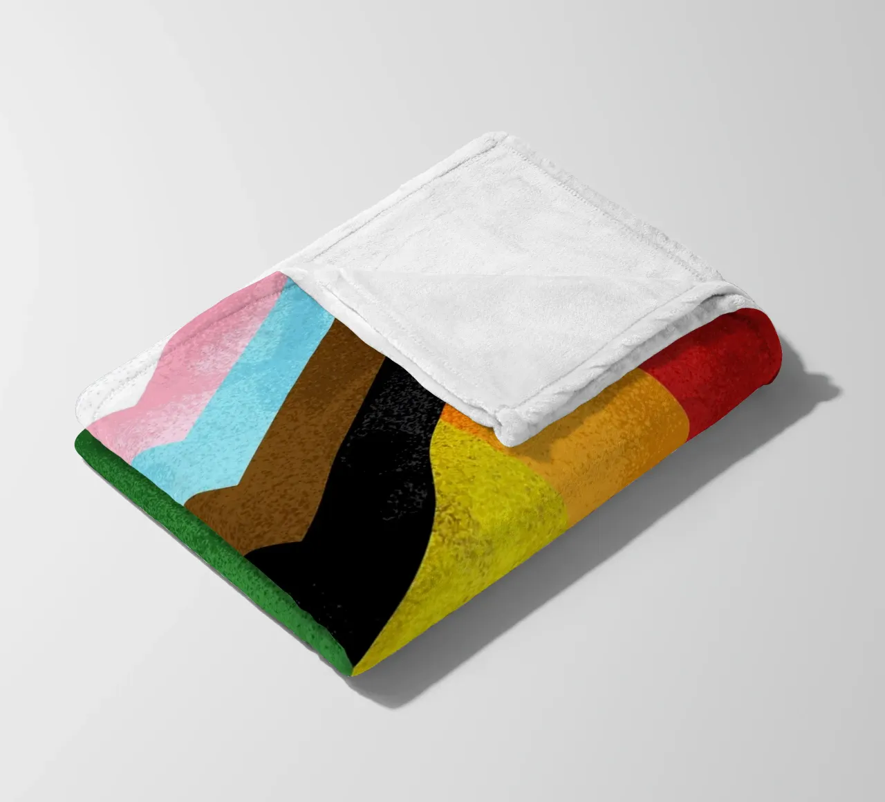 Pride Flag Fleecedecke von nabakumov