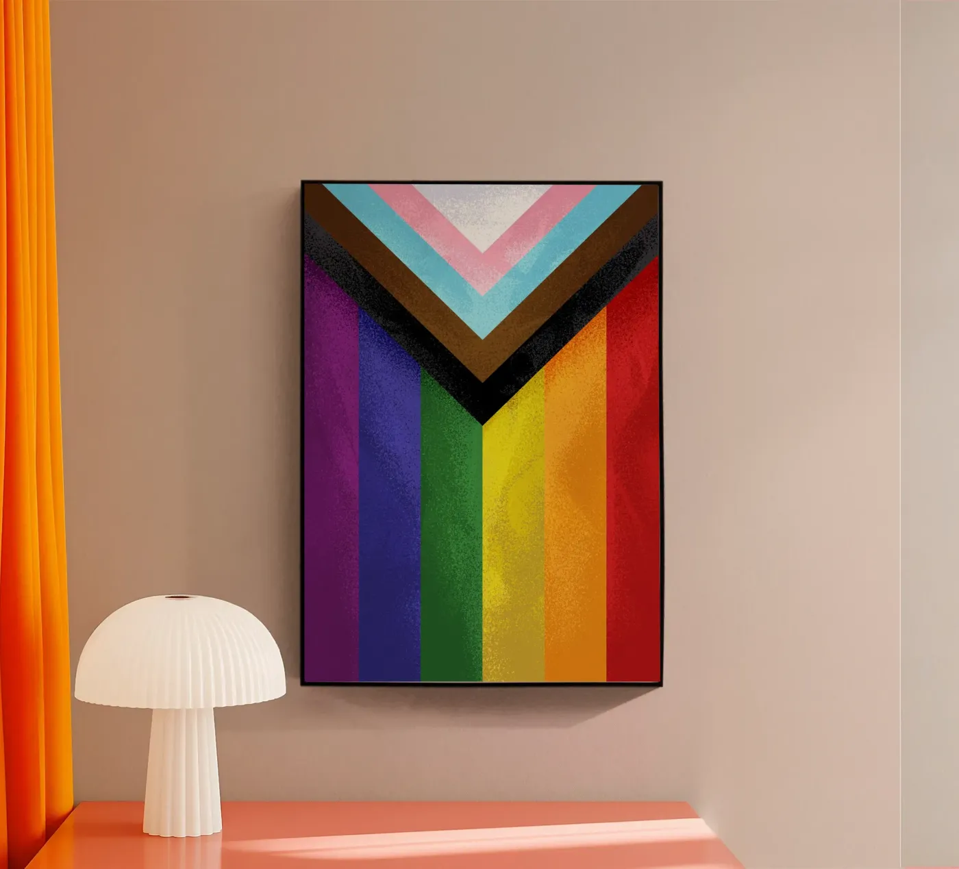 Pride Flag plexiglass da nabakumov