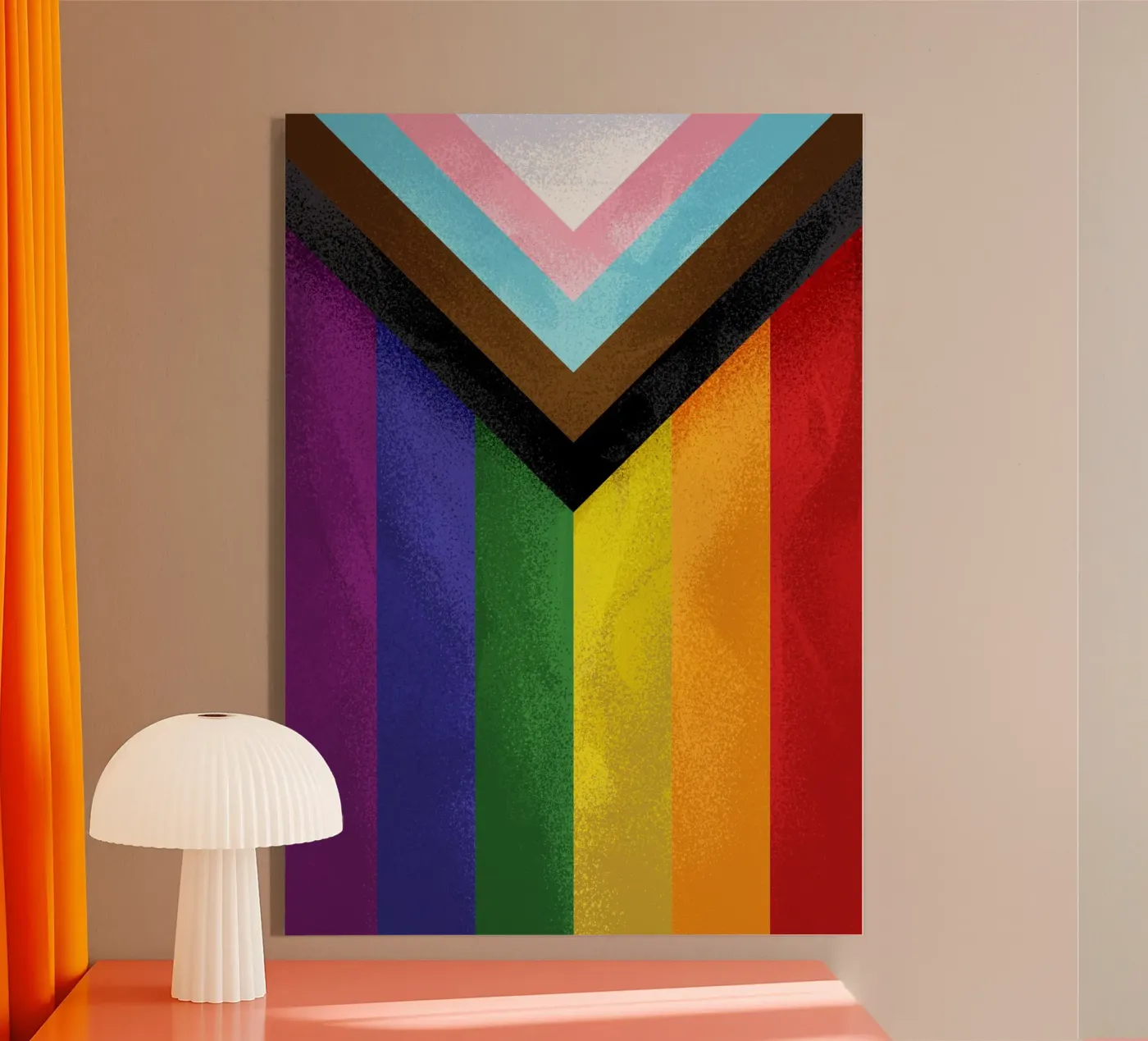 Pride Flag plexiglass da nabakumov