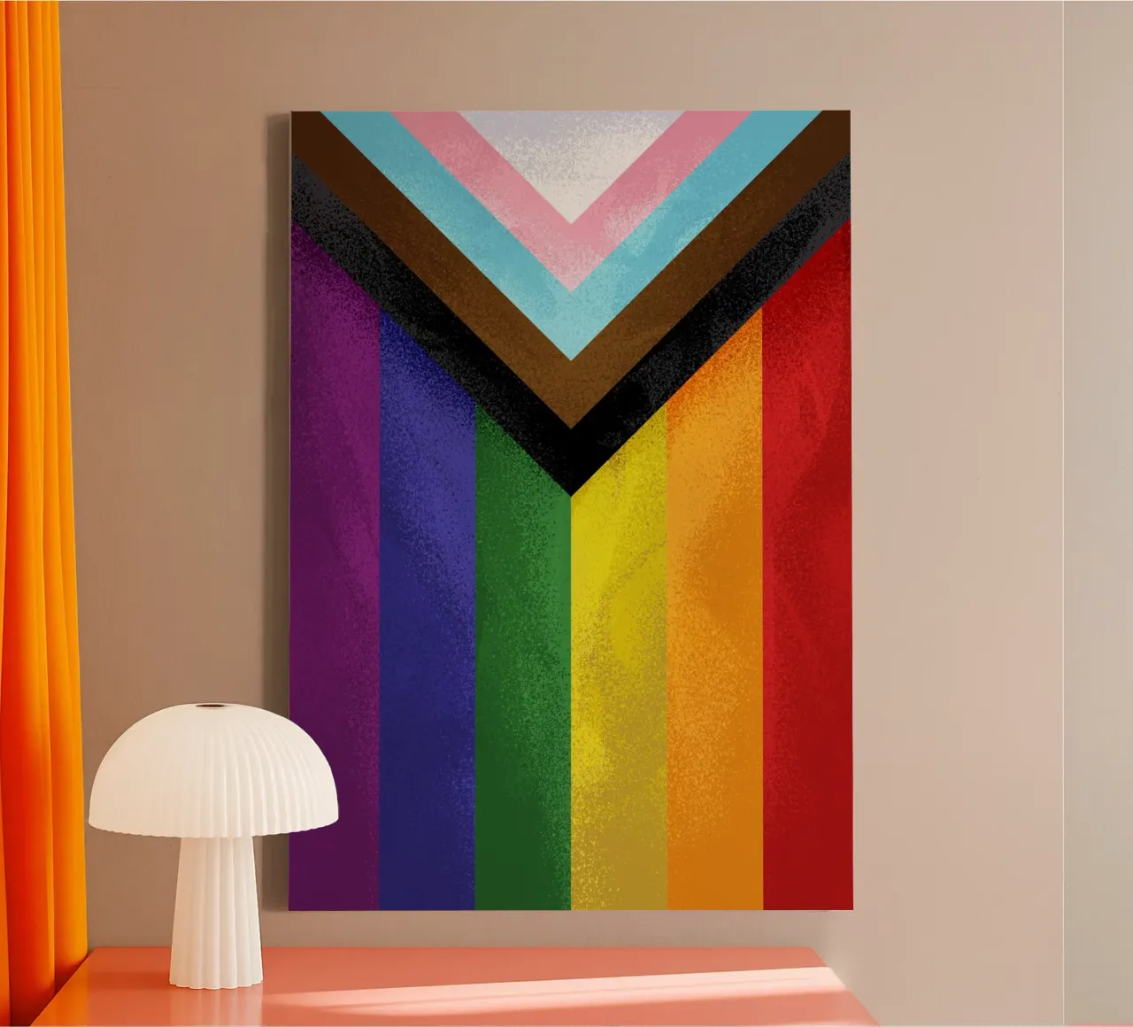 Pride Flag tela da nabakumov