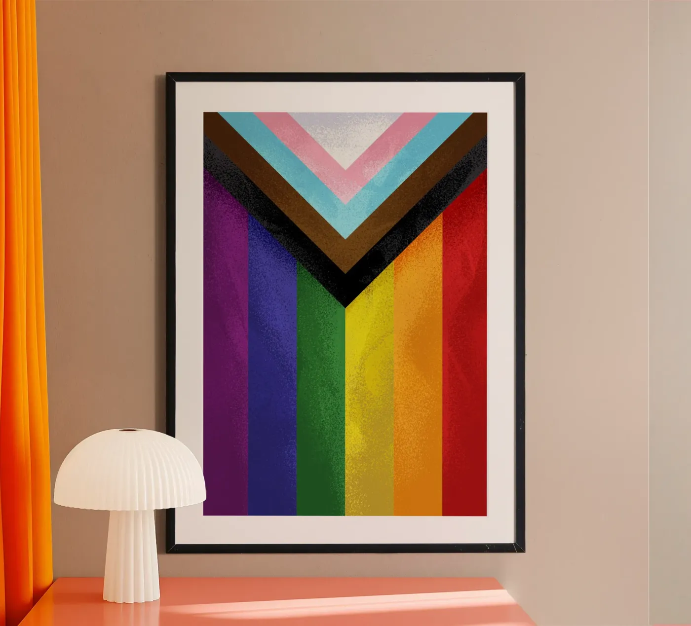 Pride Flag poster da nabakumov