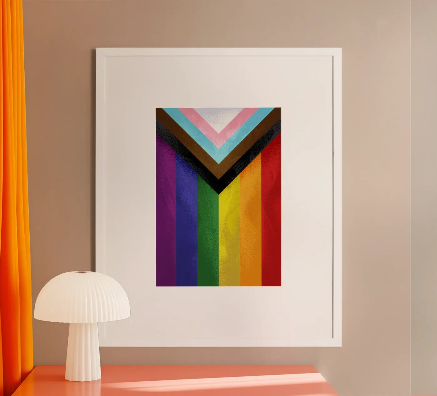 Pride Flag poster da nabakumov