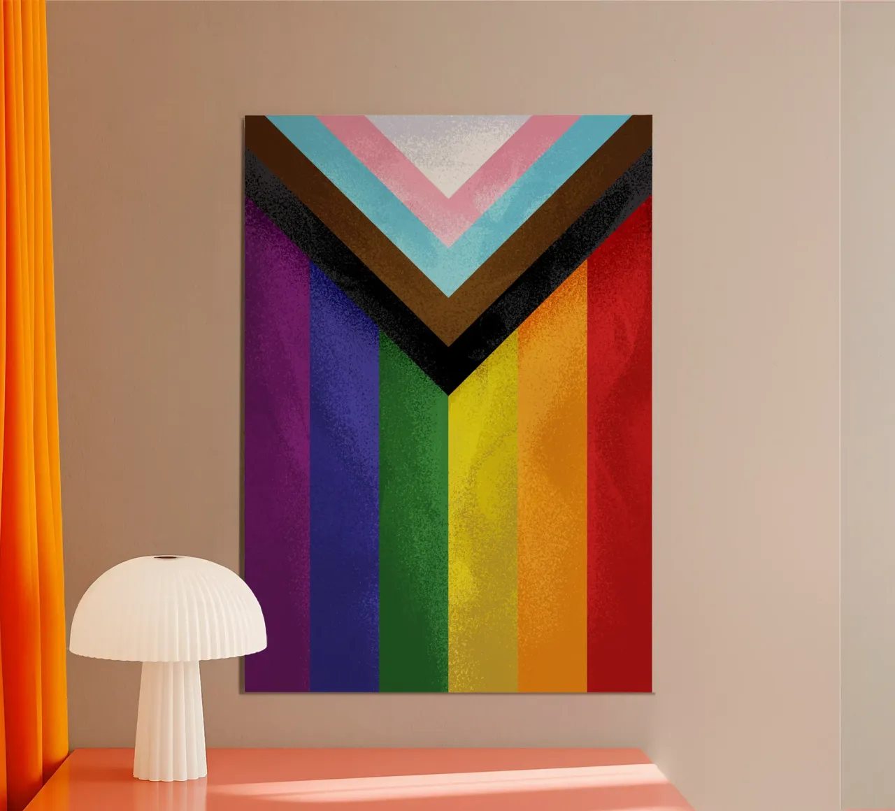 Pride Flag poster da nabakumov