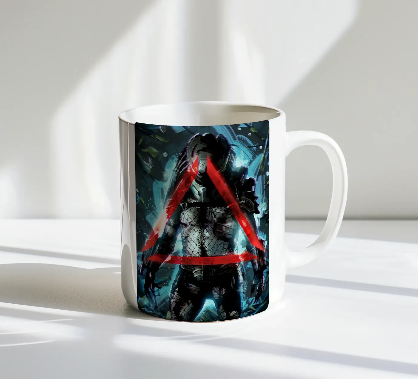 Predator ceramic mug by nabakumov
