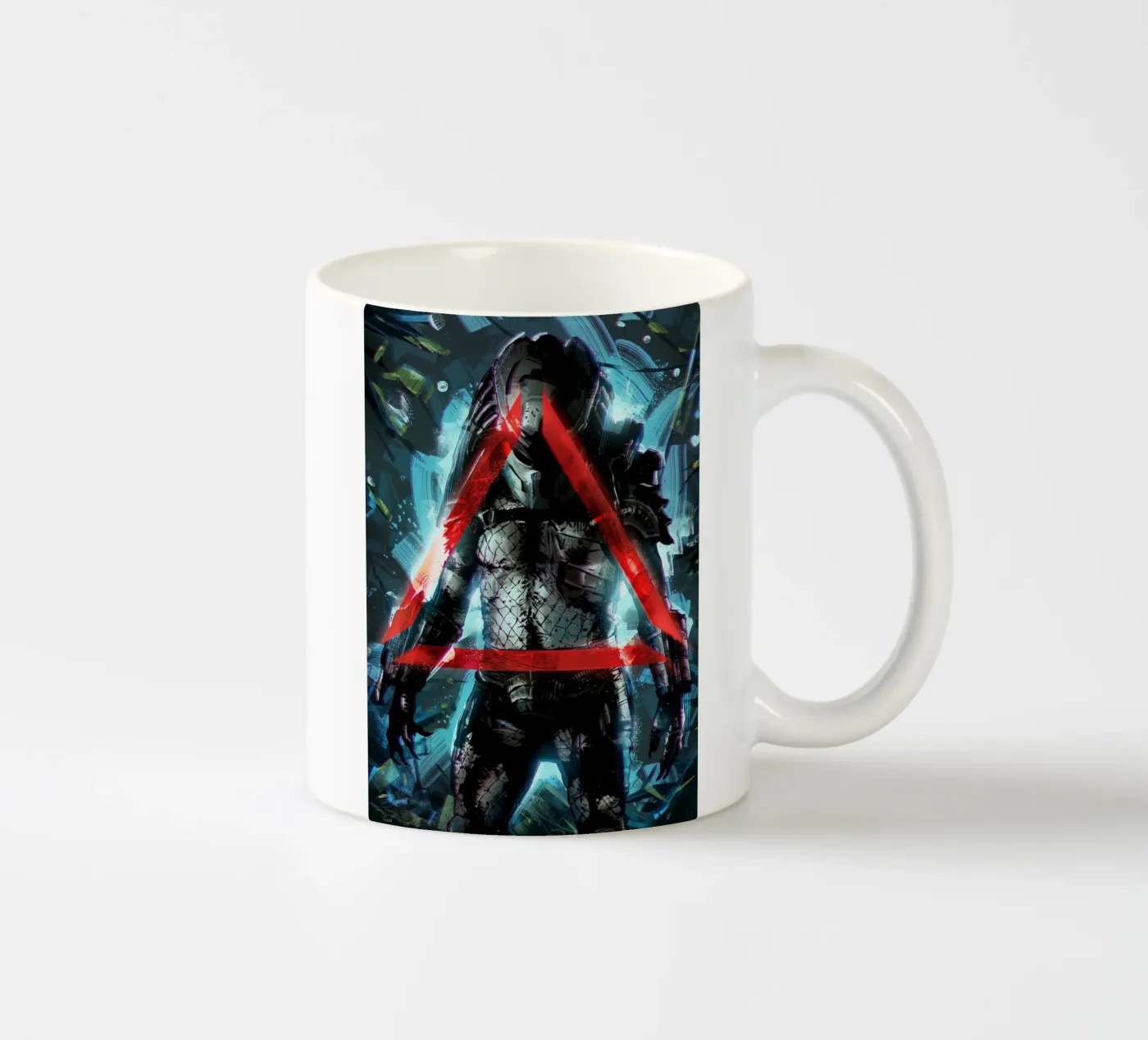 Predator ceramic mug by nabakumov