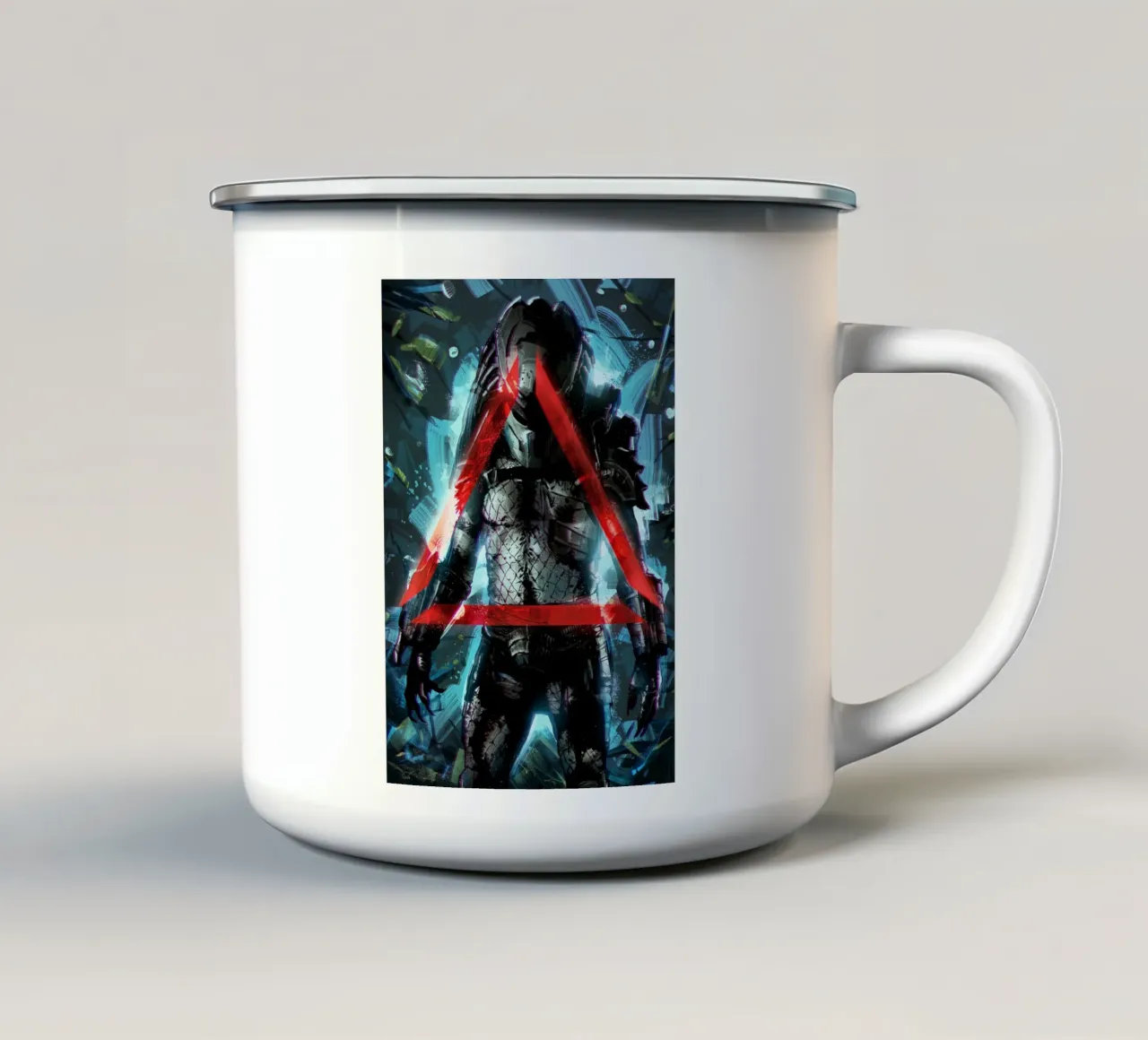 Predator tazza in smalto da nabakumov