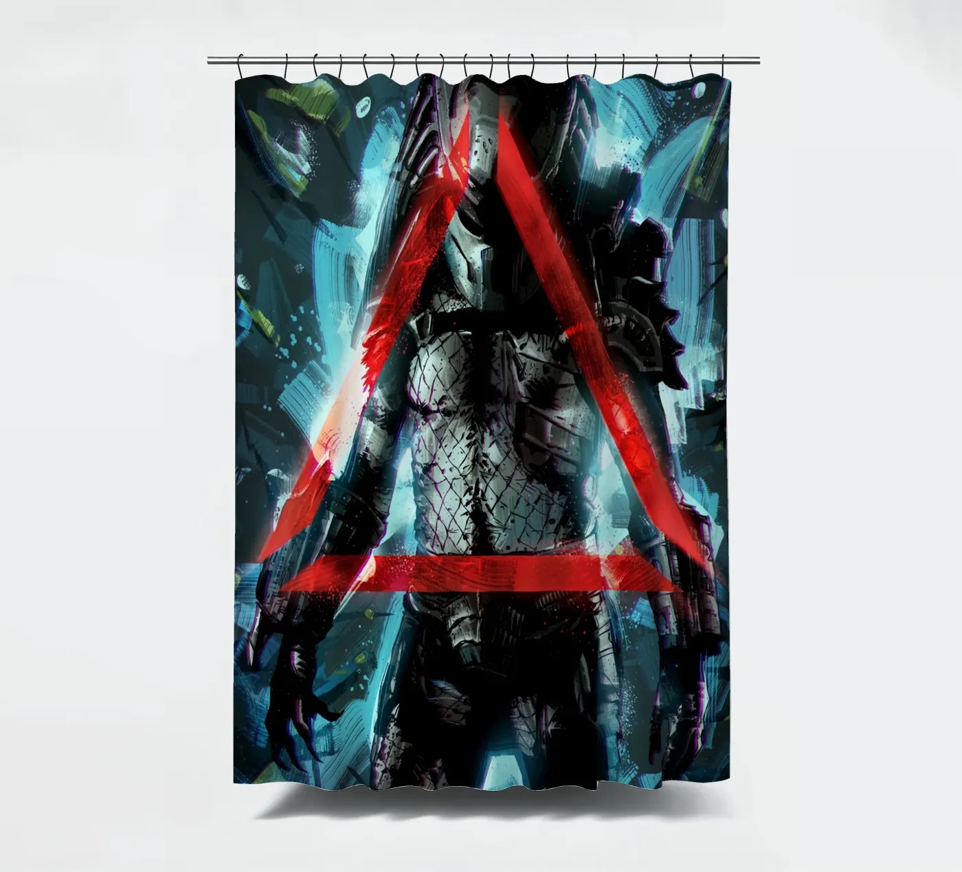 Predator douchegordijn van nabakumov