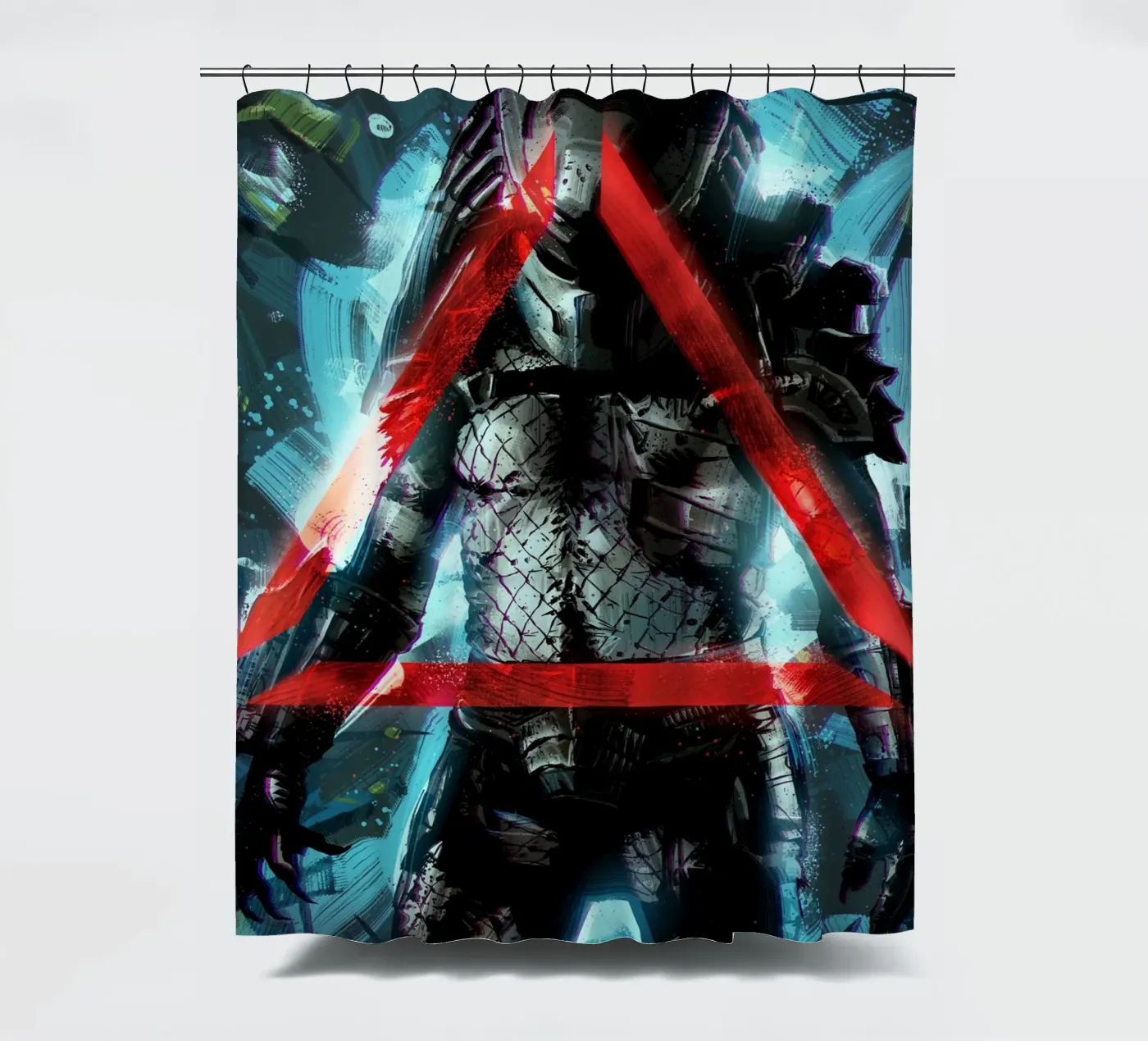 Predator douchegordijn van nabakumov