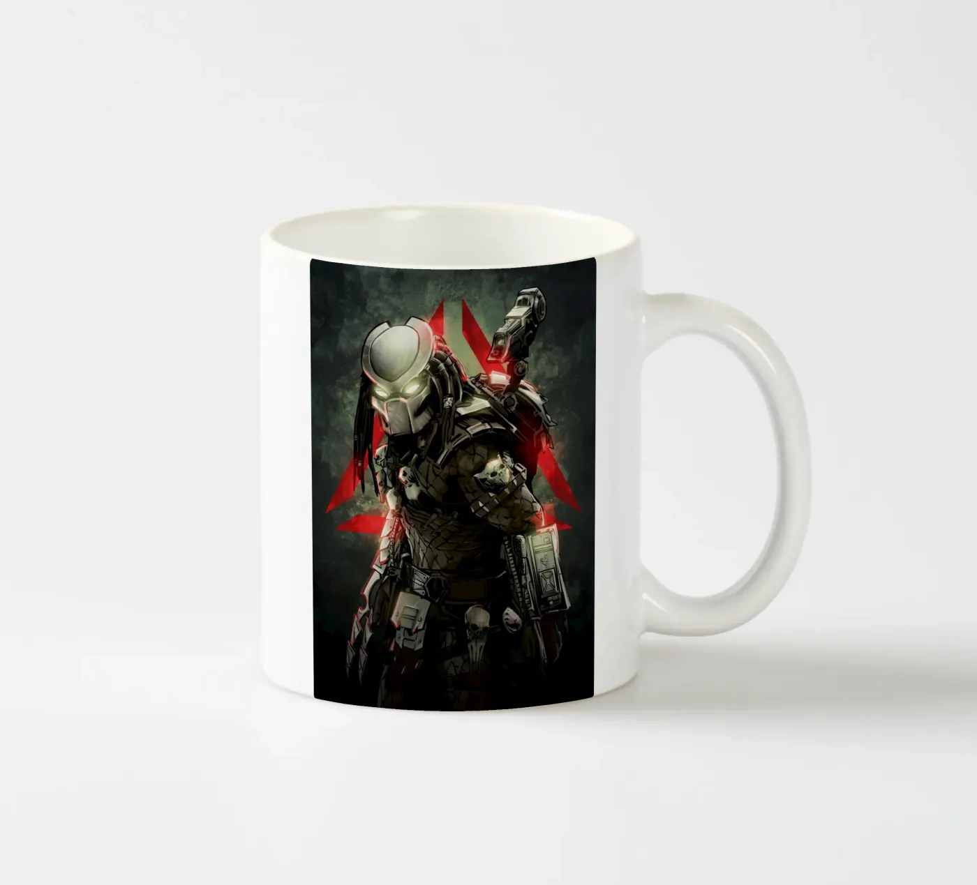 Predator ceramic mug by nabakumov