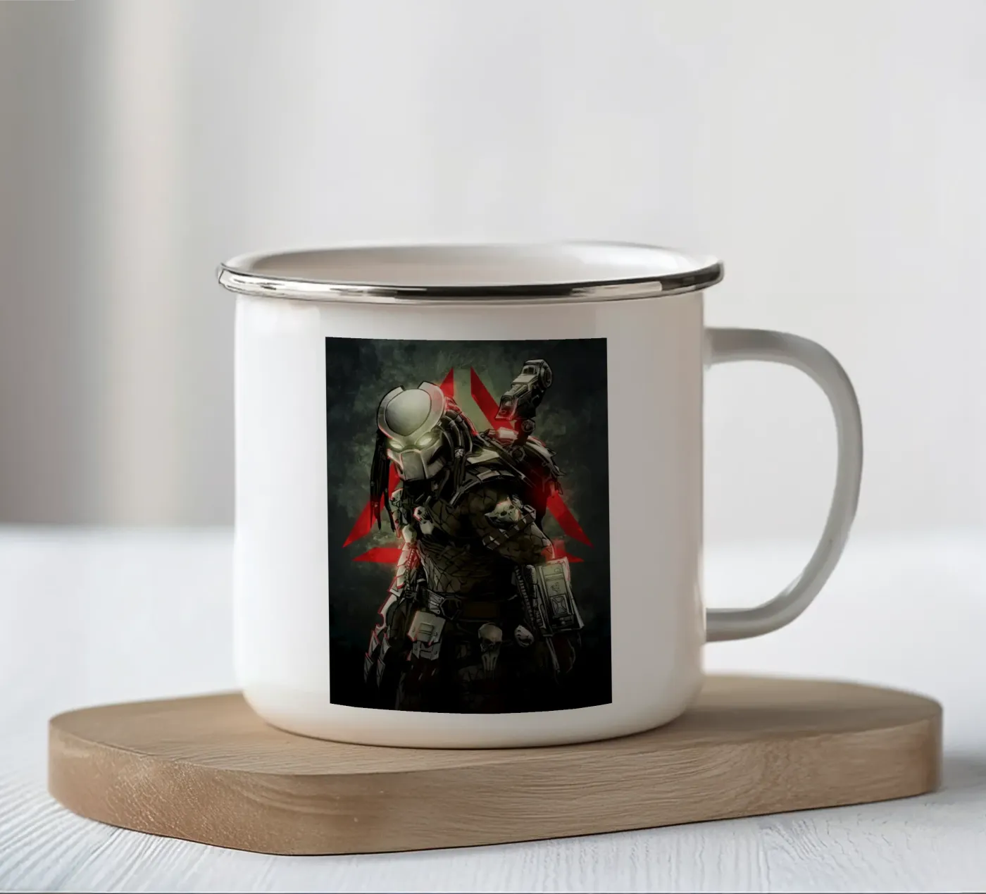 Predator enamel mug by nabakumov