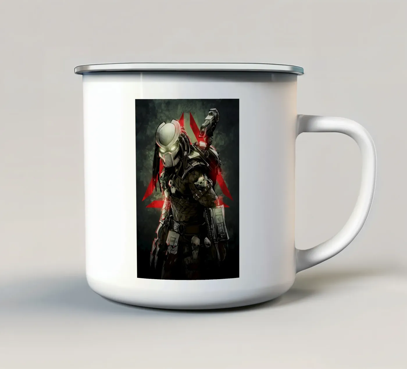 Predator enamel mug by nabakumov