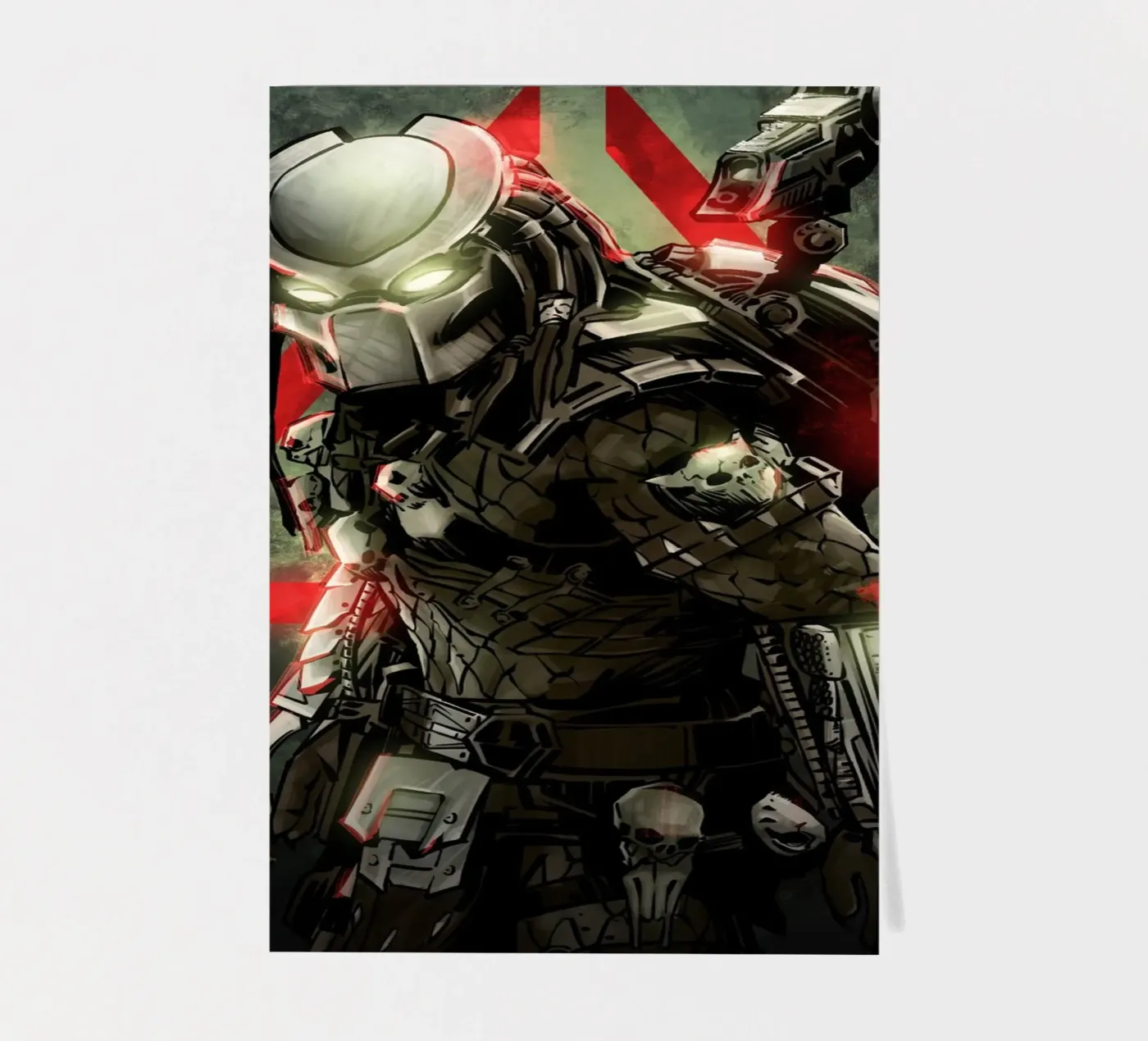 Predator stickervel van nabakumov