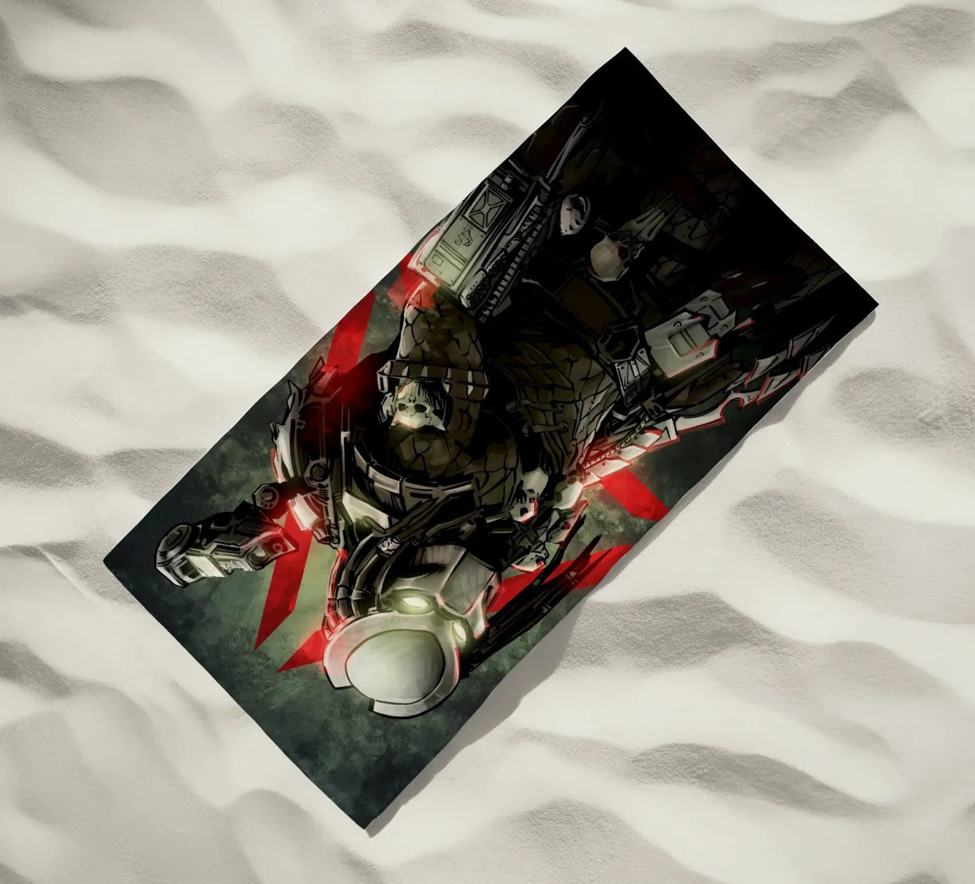 Predator strandhanddoek van nabakumov