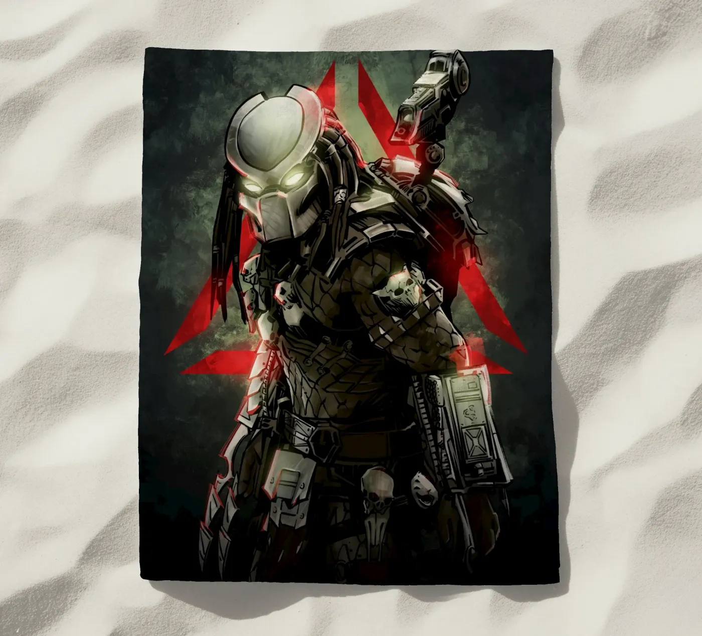 Predator strandhanddoek van nabakumov