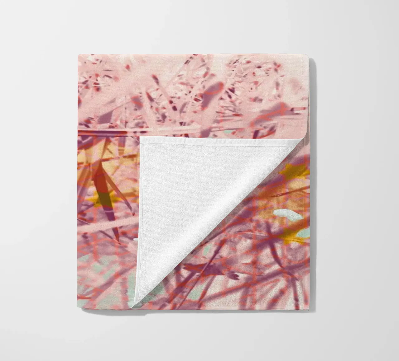 Gartenmuster violett telo mare da Mandy Becker Photography