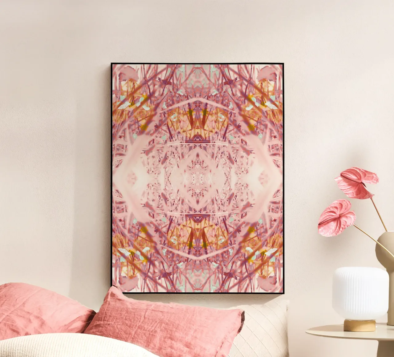 Gartenmuster violett plexiglass da Mandy Becker Photography