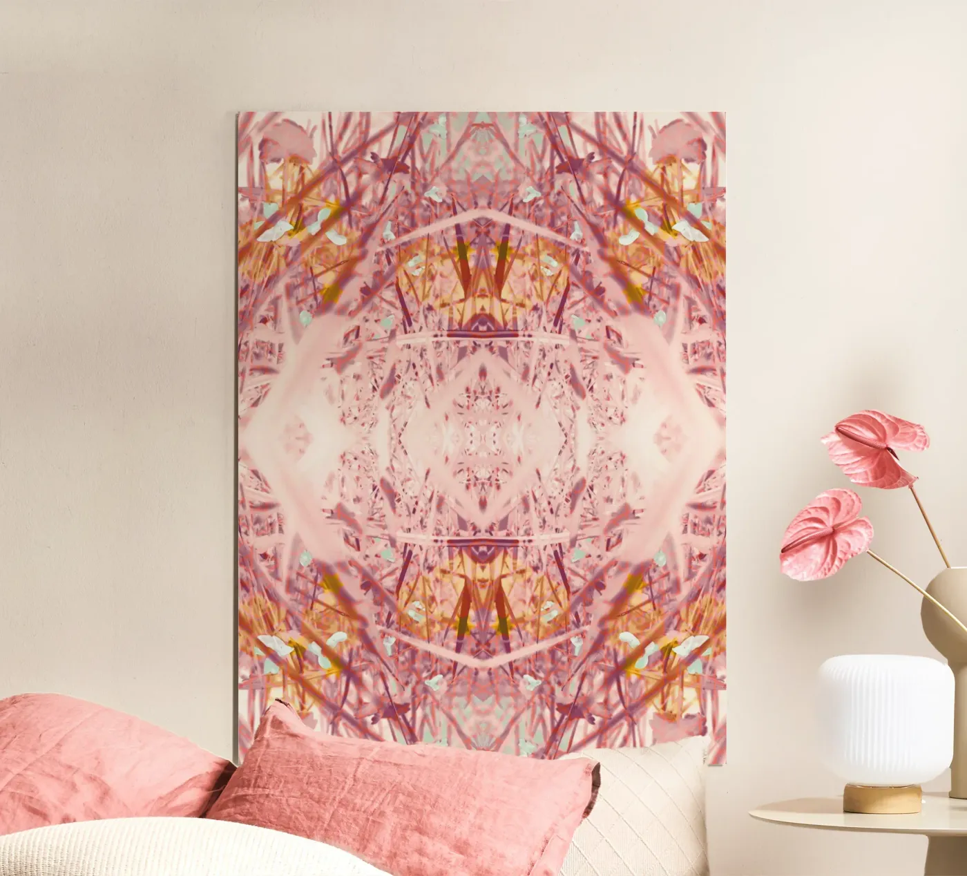 Gartenmuster violett poster da Mandy Becker Photography