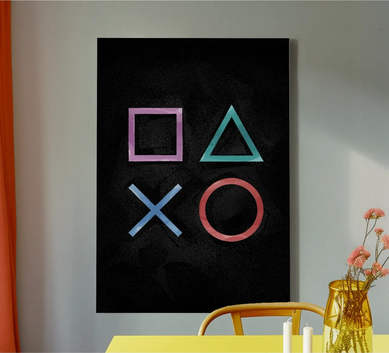 Gaming Station tela con Cornice a cassetta da nabakumov