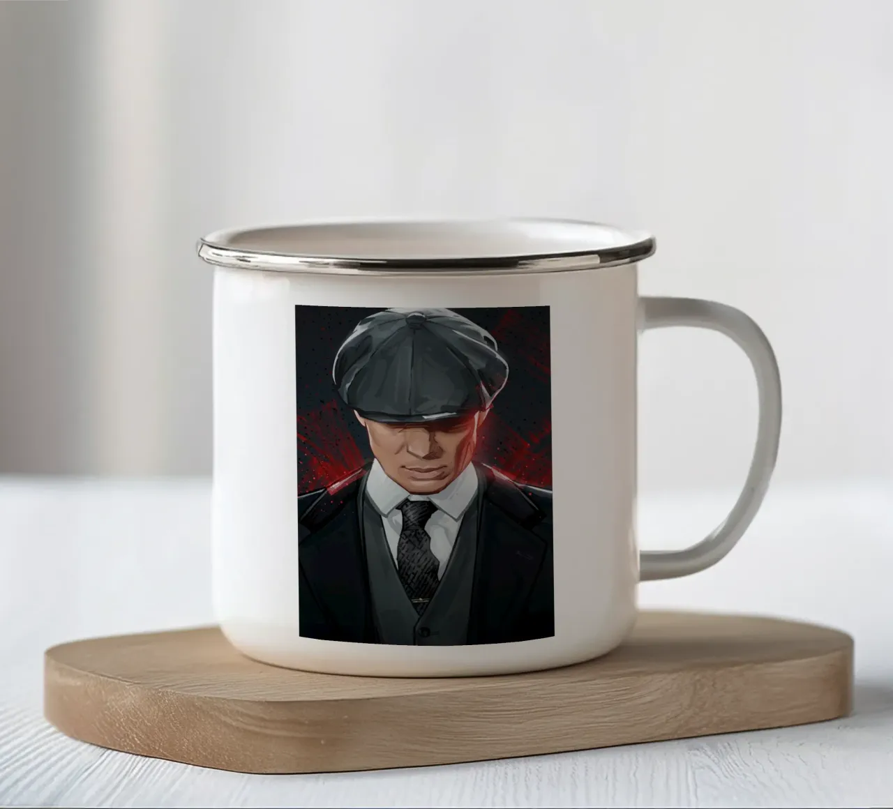 Thomas Shelby tazza in smalto da nabakumov