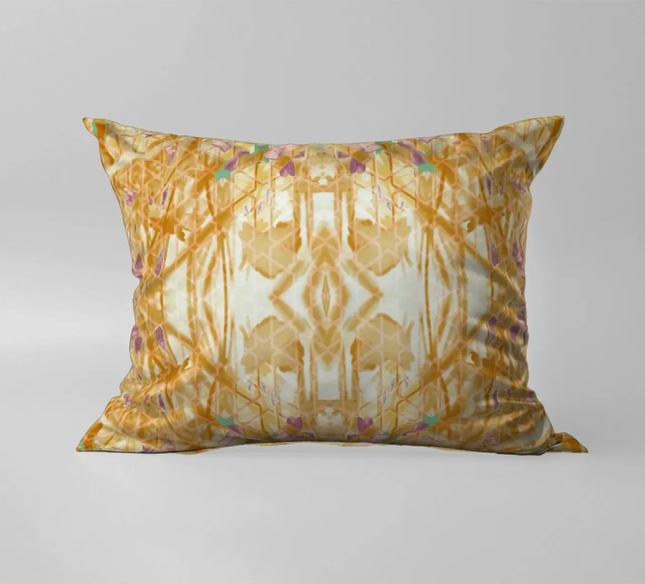 Gartenmuster gold cuscino da Mandy Becker Photography