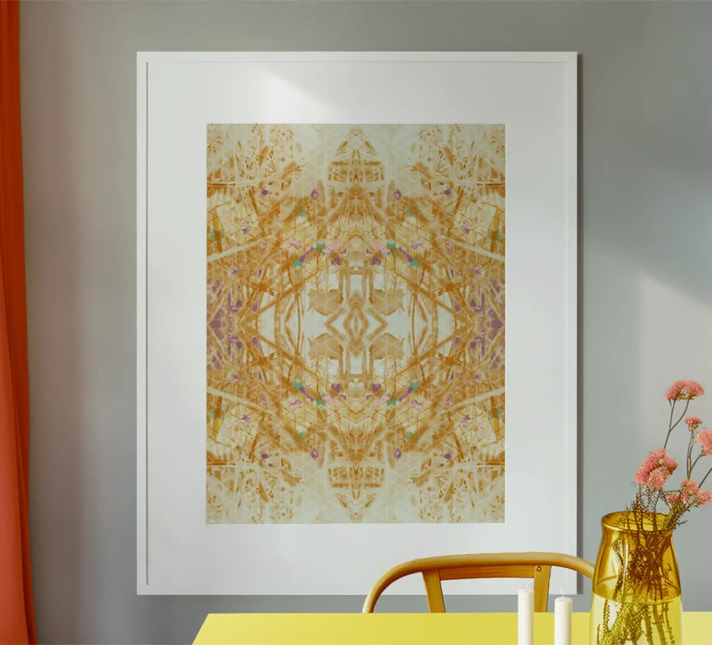 Gartenmuster gold poster da Mandy Becker Photography
