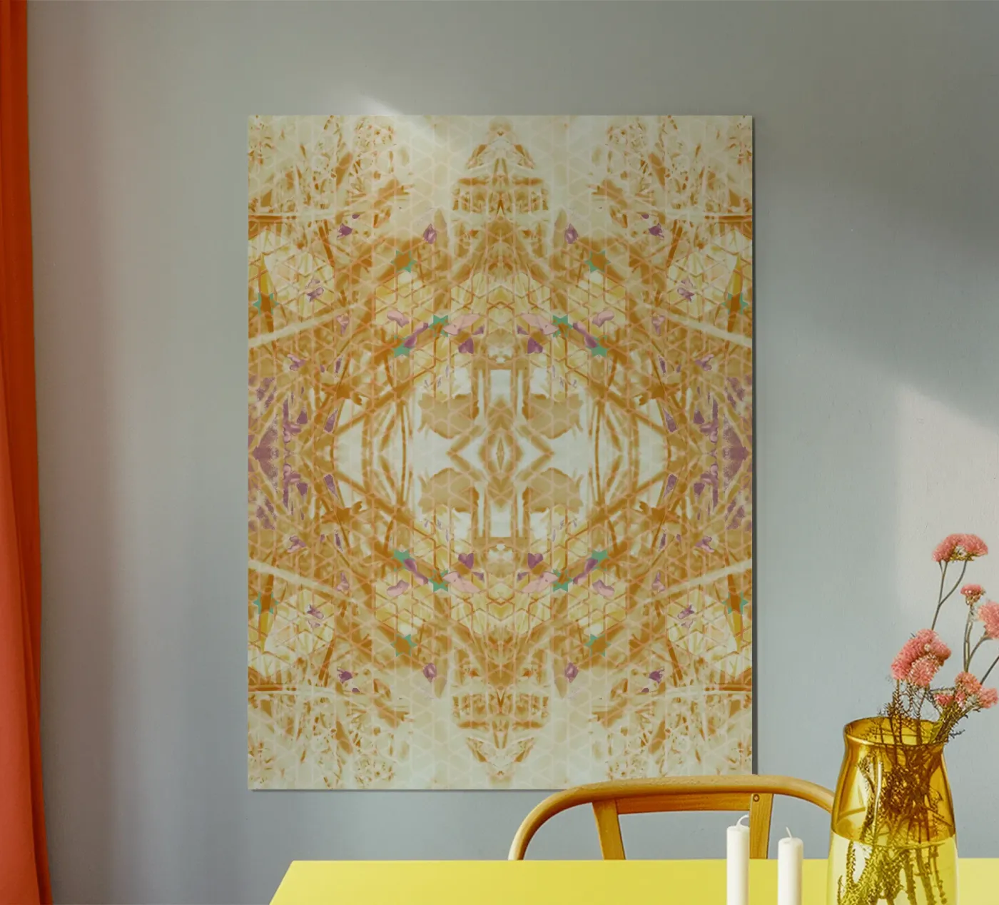 Gartenmuster gold poster da Mandy Becker Photography