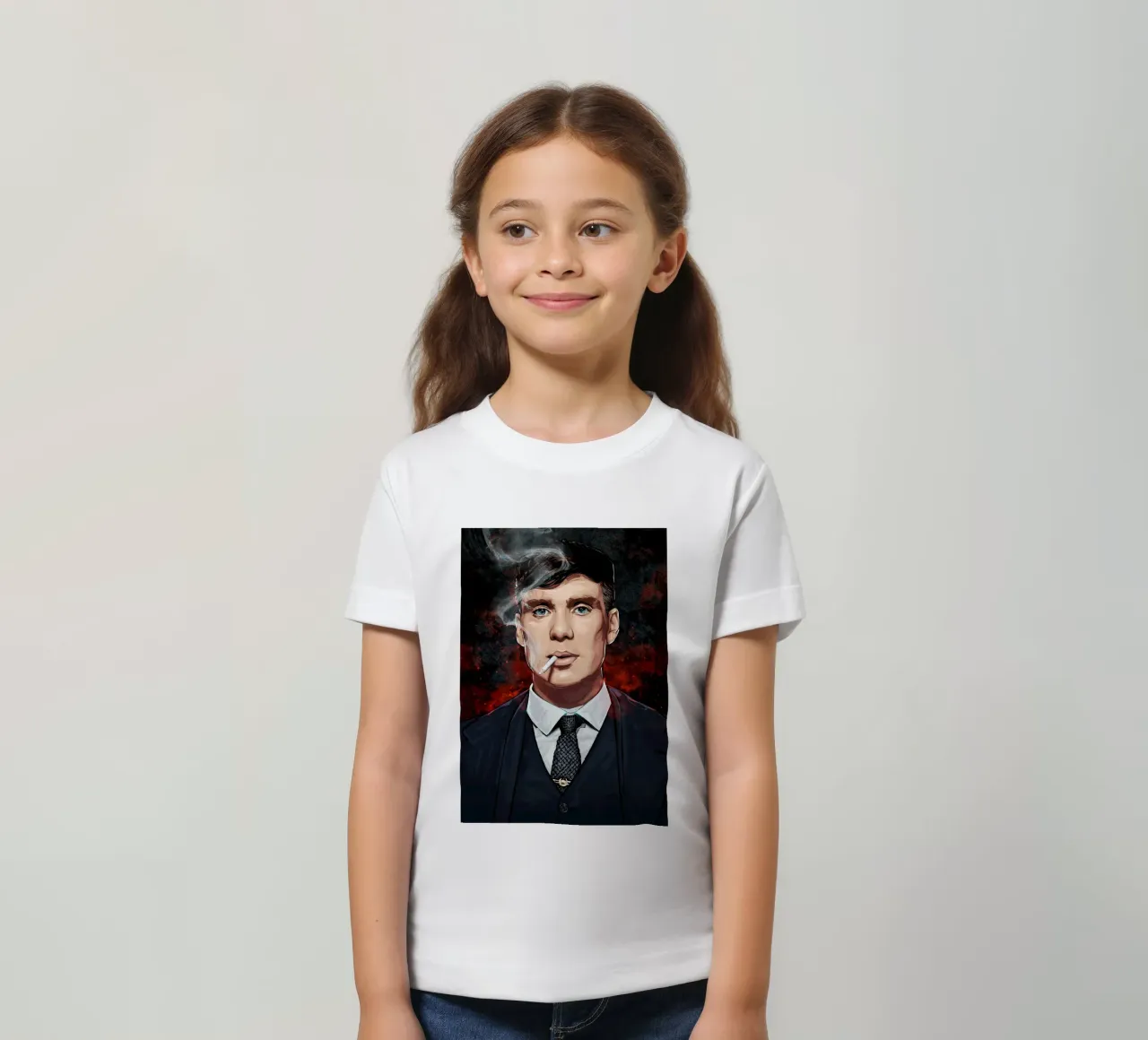 Shelby kids t-shirt by nabakumov