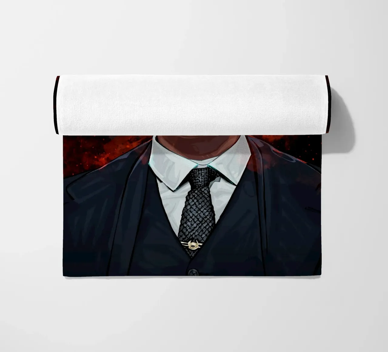Shelby beach towel by nabakumov