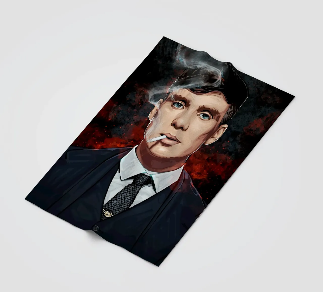 Shelby fleece blanket by nabakumov