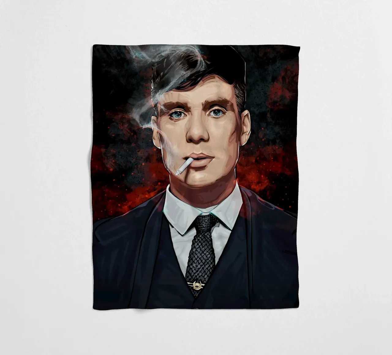 Shelby fleece blanket by nabakumov