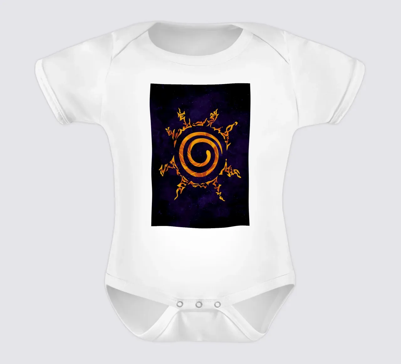 The Spiral short-sleeve baby romper by nabakumov