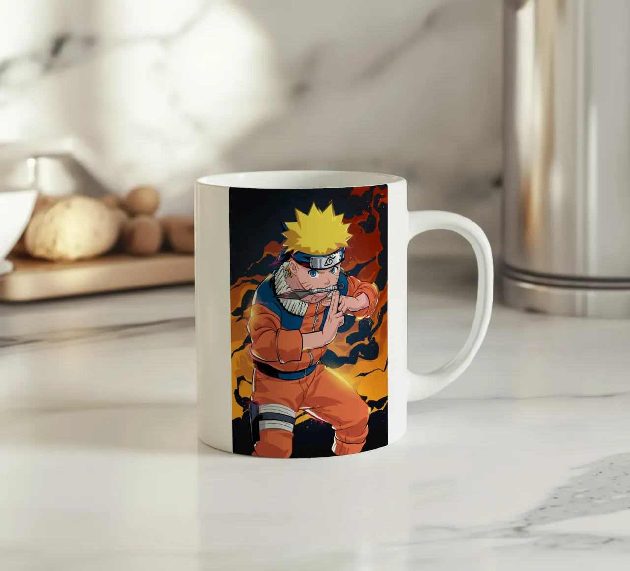 Anime Fighter tazza in ceramica da nabakumov