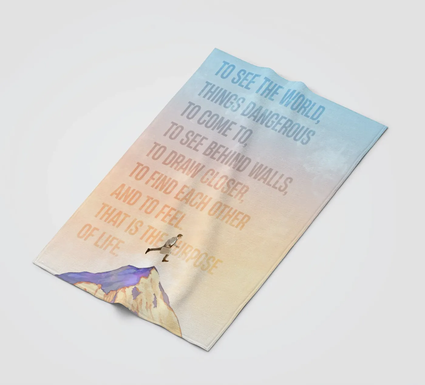 Walter Mitty Fleecedecke von nabakumov