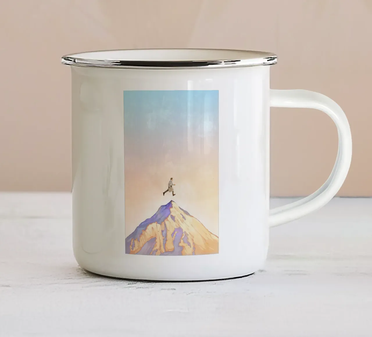 Walter Mitty tazza in smalto da nabakumov