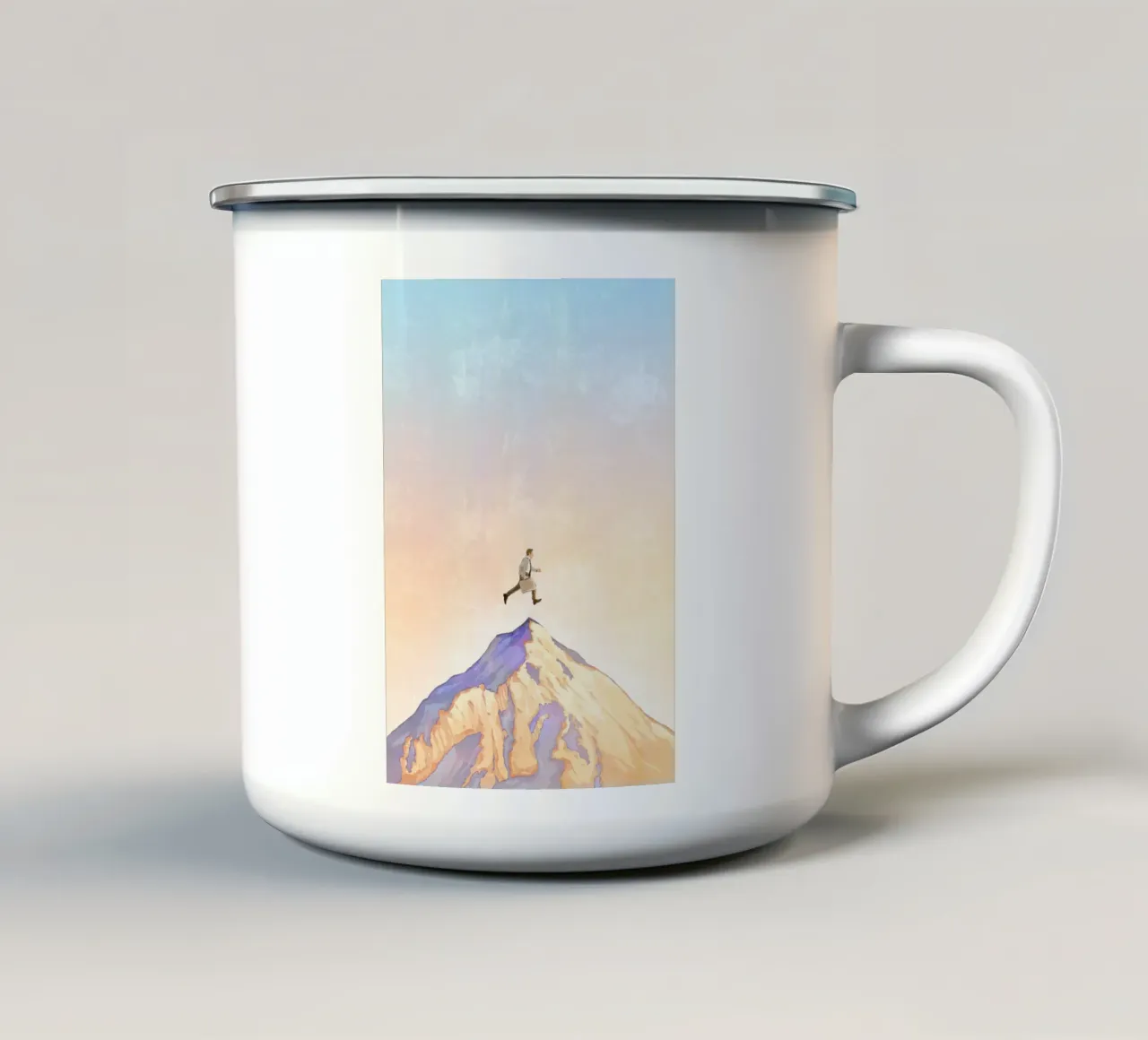 Walter Mitty tazza in smalto da nabakumov