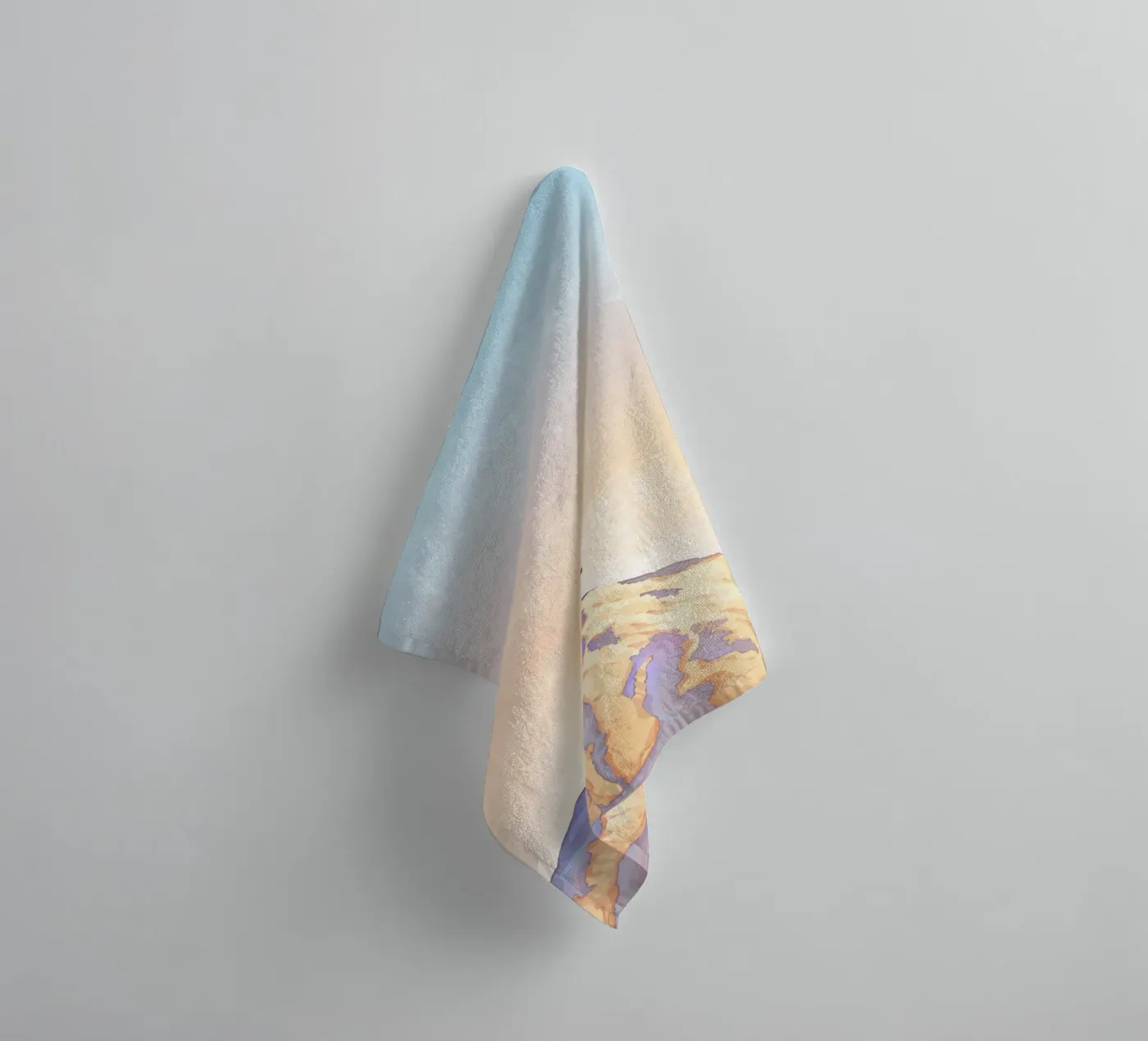Walter Mitty towel by nabakumov