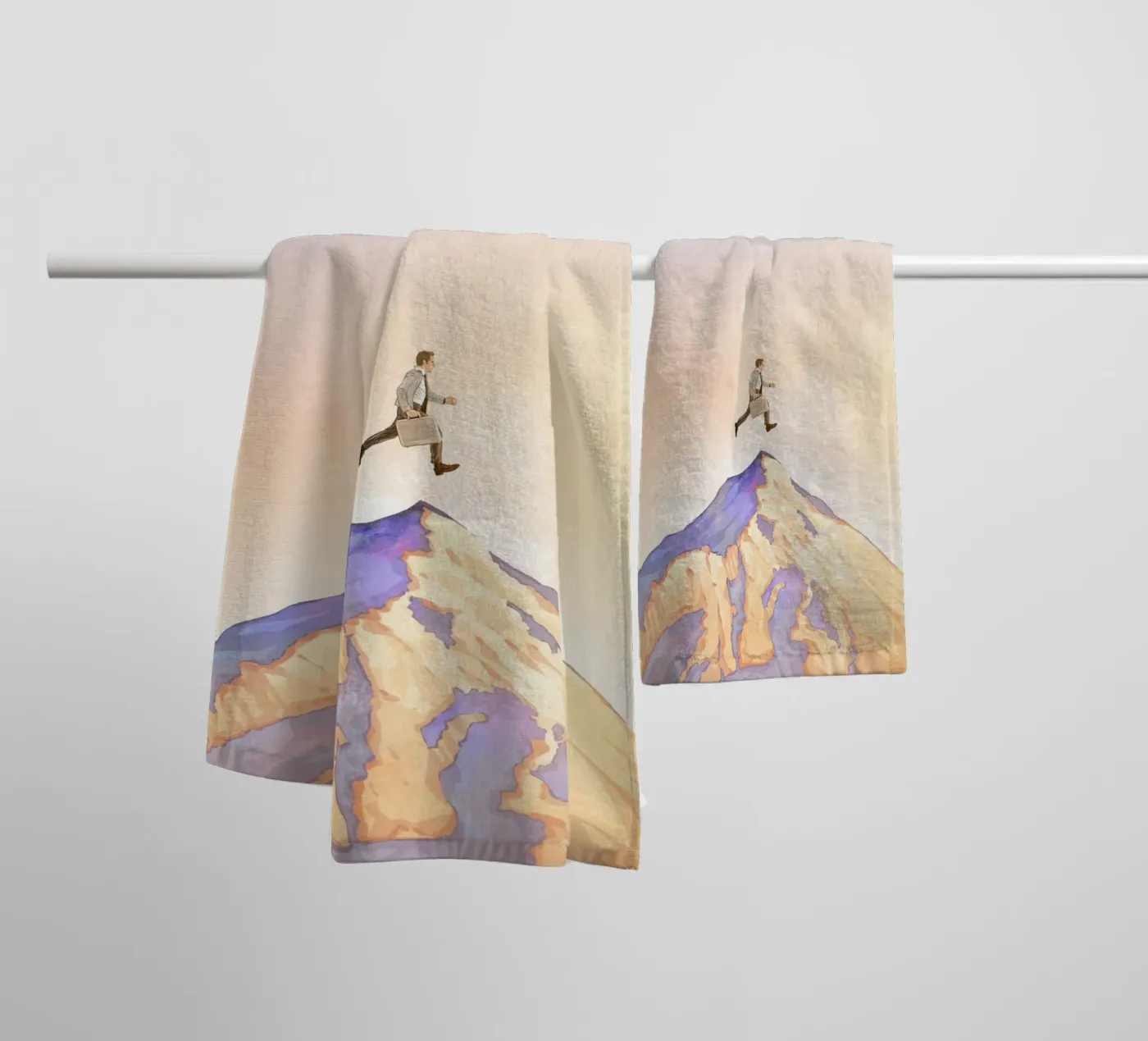 Walter Mitty towel by nabakumov