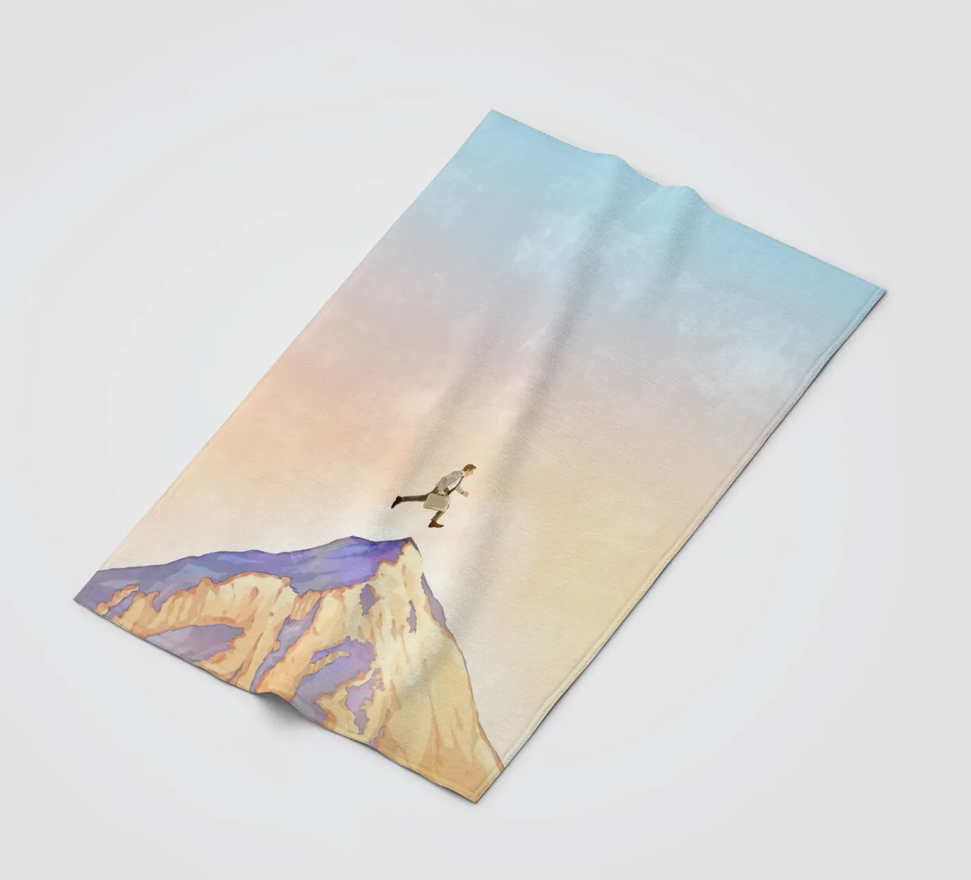 Walter Mitty fleecedeken van nabakumov