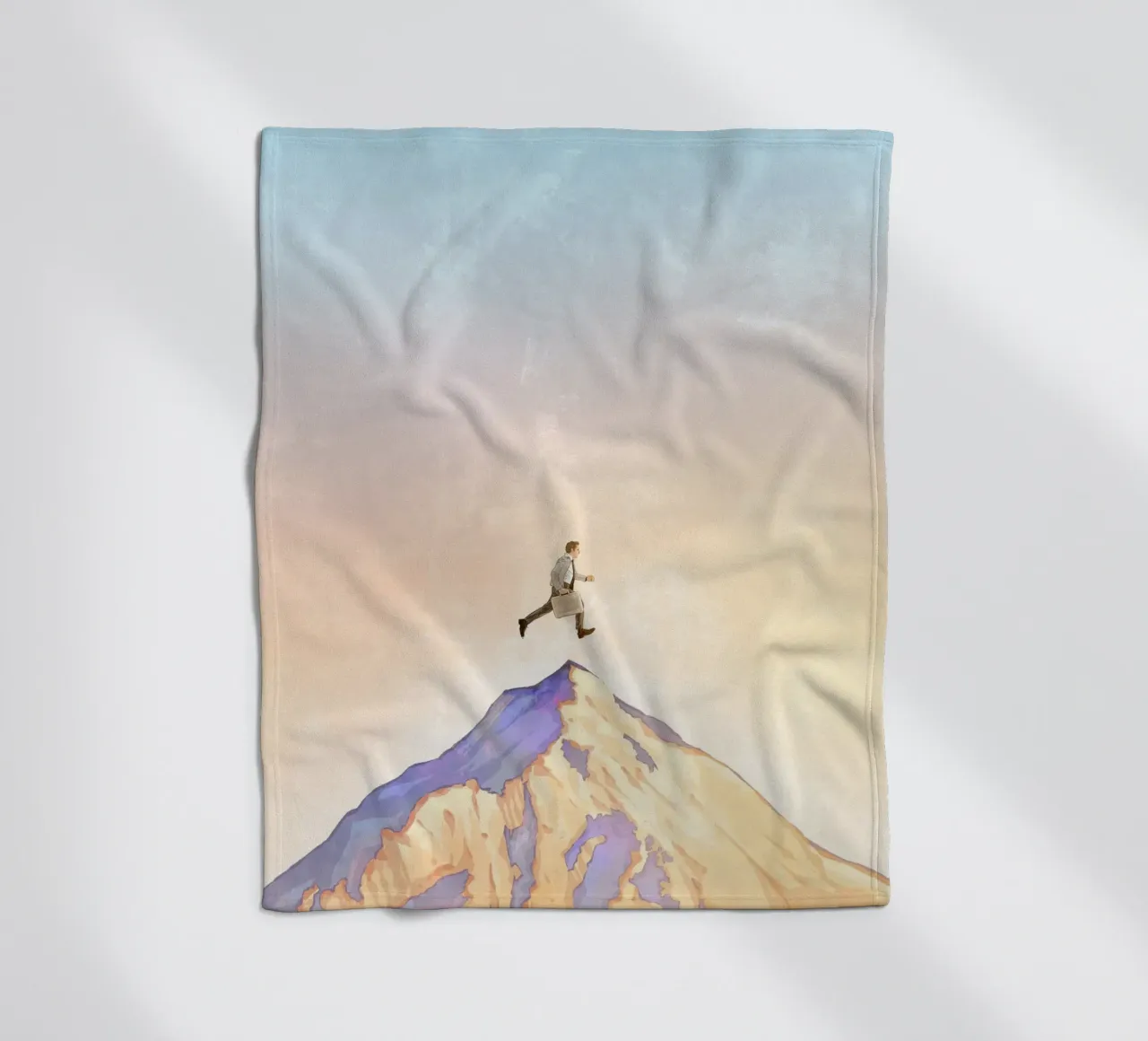 Walter Mitty fleece blanket by nabakumov
