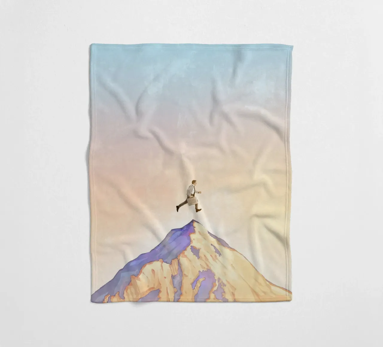 Walter Mitty fleece blanket by nabakumov